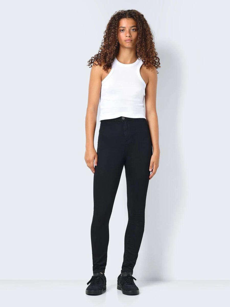 Noisy May NMELLA HIGH WAIST SKINNY FIT JEANS - Image 3