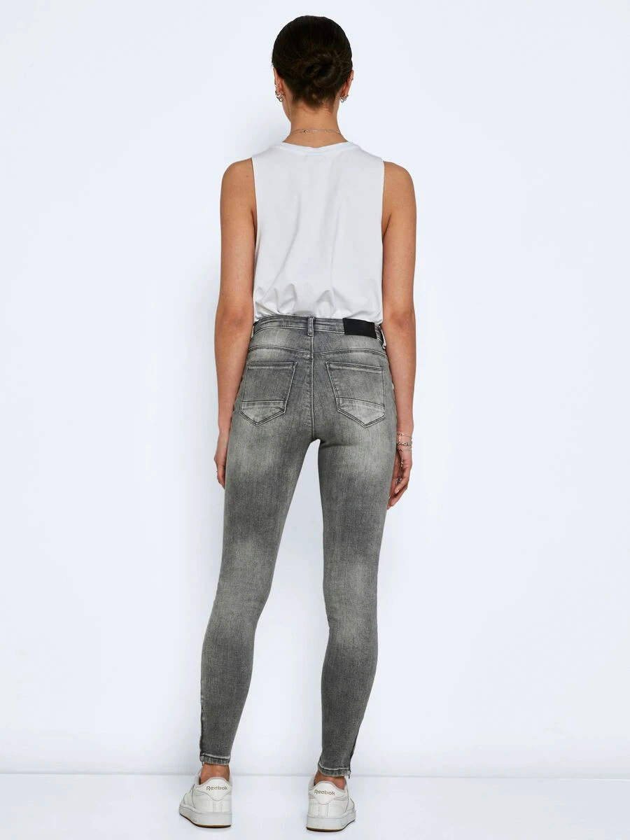Noisy May NMKIMMY CROPPED NORMAL WAIST SKINNY FIT JEANS - Image 4