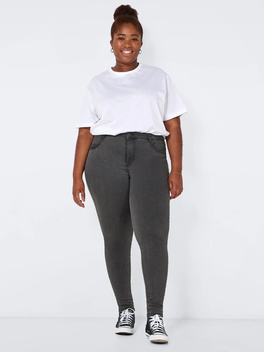 Noisy May CURVE NMCALLIE SKINNY FIT JEANS - Image 3