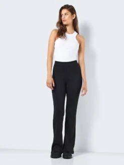 Noisy May HIGH WAIST FLARED TROUSERS