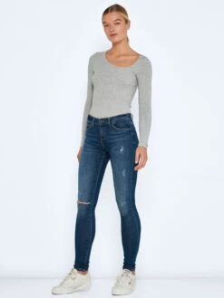 Noisy May NMLUCY NORMAL WAISTED SKINNY FIT JEANS