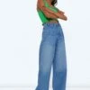 Noisy May NMCINDY HIGH WAISTED WIDE LEG JEANS