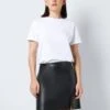 Noisy May COATED HIGH WAISTED SKIRT