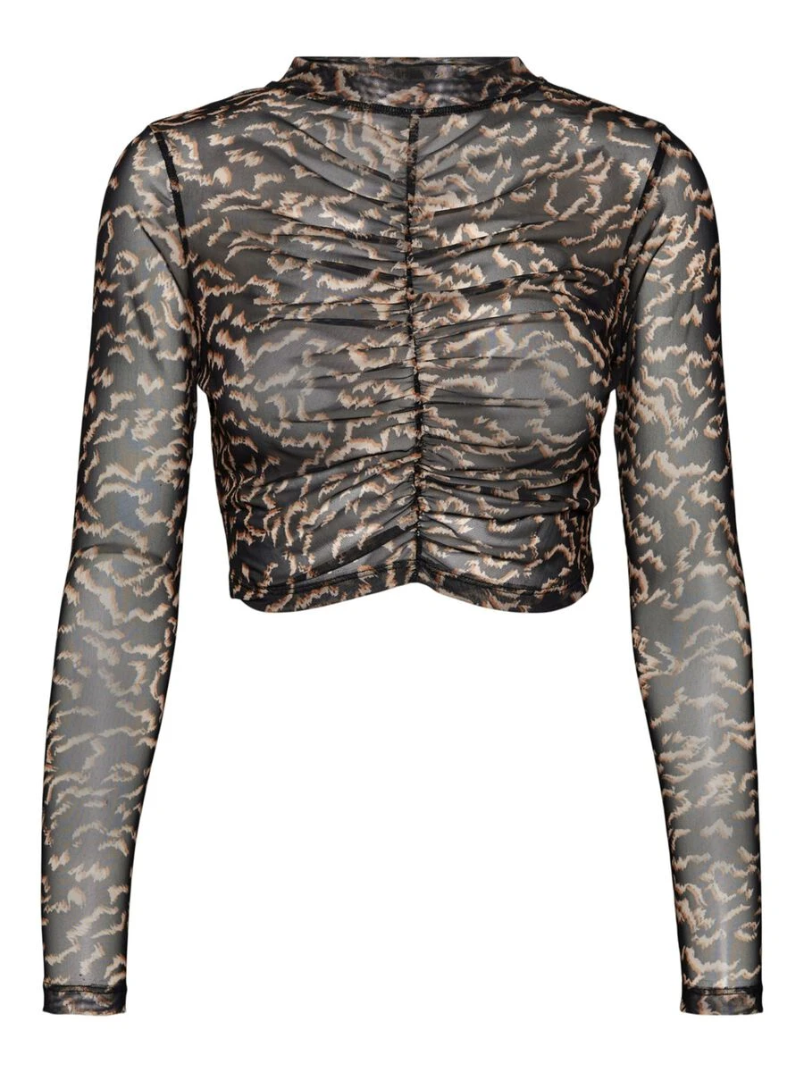 Noisy May CROPPED MESH TOP - Image 6