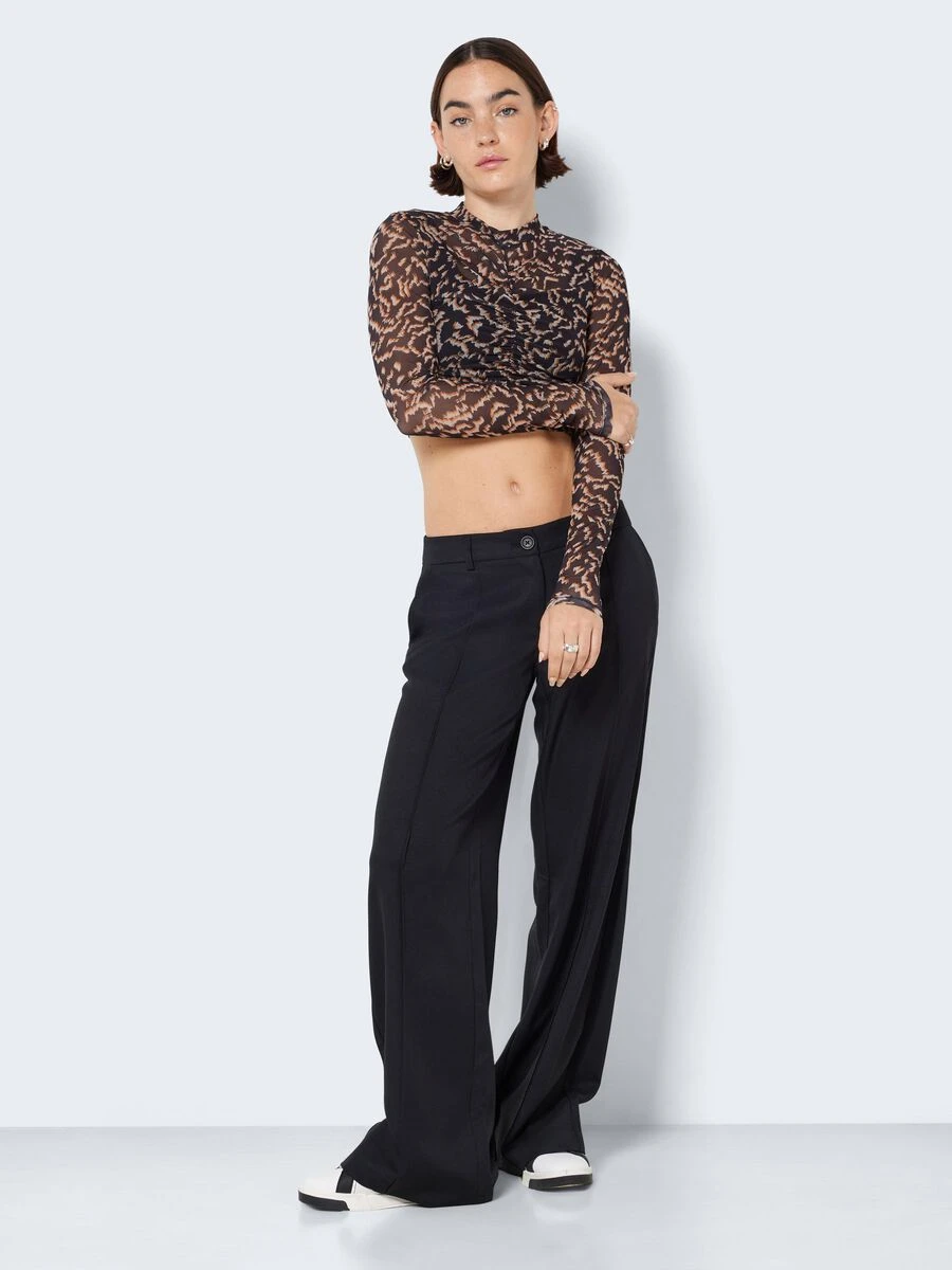Noisy May CROPPED MESH TOP - Image 3