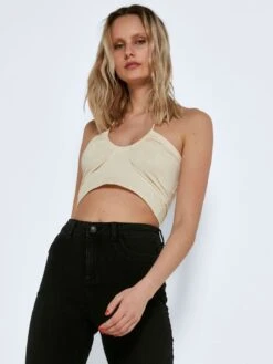 Noisy May SLEEVELESS TIE STRING TOP