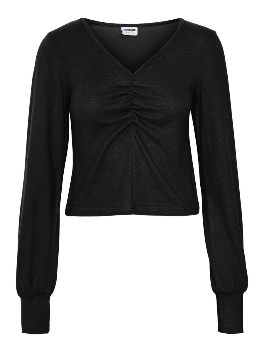 Noisy May LONG SLEEVED V-NECK TOP - Image 6