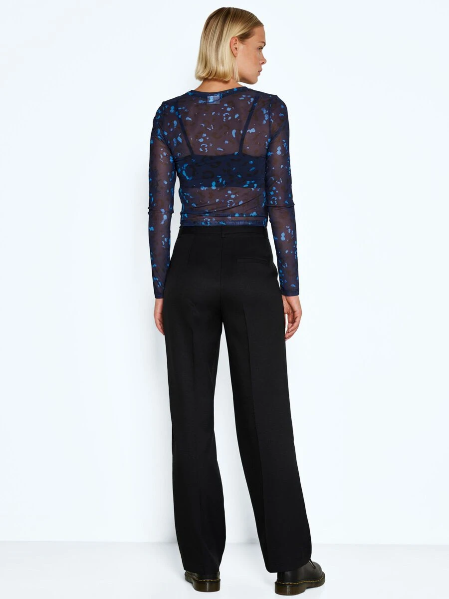 Noisy May HIGH WAISTED STRAIGHT FIT TROUSERS - Image 4