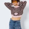 Noisy May CROPPED KNITTED PULLOVER