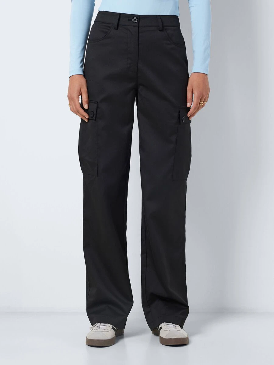 Noisy May HIGH WAISTED CARGO TROUSERS - Image 2