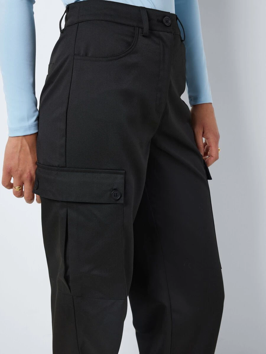 Noisy May HIGH WAISTED CARGO TROUSERS - Image 5