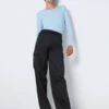 Noisy May HIGH WAISTED CARGO TROUSERS