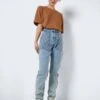 Noisy May NMJULY QUILTED MOM JEANS