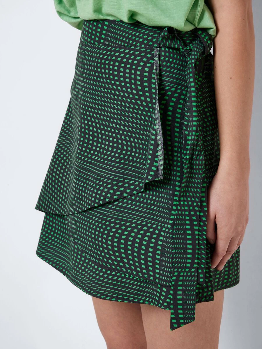 Noisy May HIGH WAISTED WRAP SKIRT - Image 5