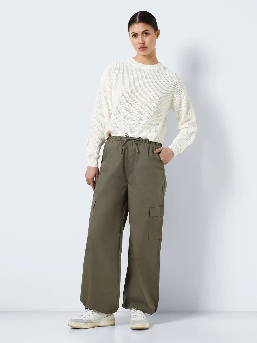 Noisy May NORMAL WAISTED CARGO TROUSERS - Image 3