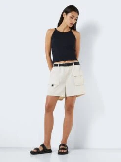 Noisy May HIGH WAISTED CARGO SHORTS