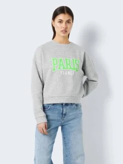 Noisy May PRINTET SWEATSHIRT