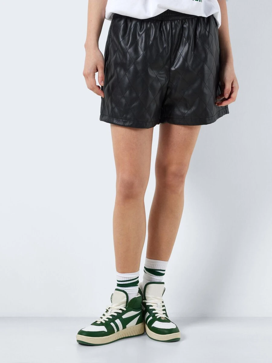 Noisy May FAUX LEATHER SHORTS - Image 2