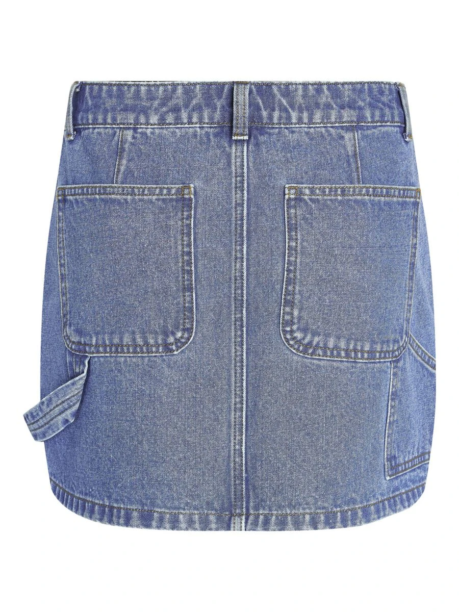 Noisy May SHORT CARGO DENIM SKIRT - Image 7