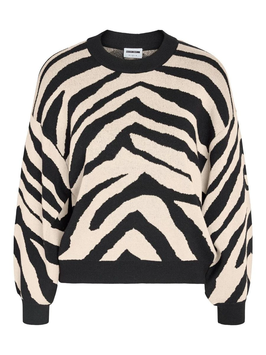 Noisy May KNITTED PATTERN PULLOVER - Image 6