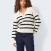 Noisy May KNITTED POLO NECK PULLOVER