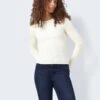 Noisy May RIBBED KNITTED PULLOVER
