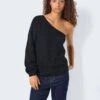 Noisy May ONE SHOULDER KNITTED PULLOVER